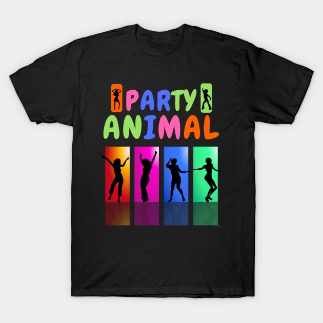 80's Dance Party Animal - Dancing T-Shirt by giftideas